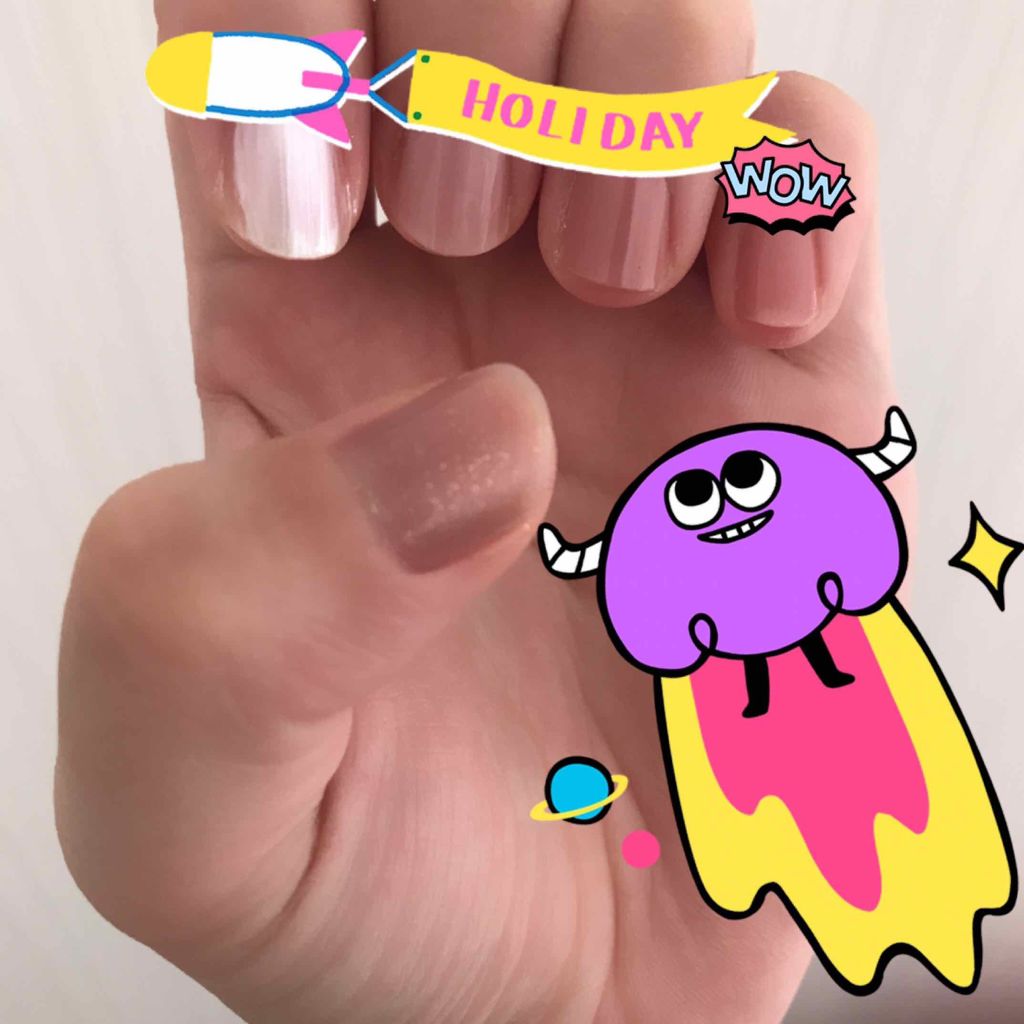 カラフルネイルズ/キャンメイク/マニキュアを使ったクチコミ(4枚目)