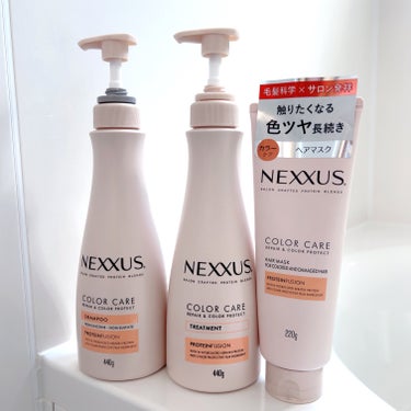 リペアアンドカラープロテクト シャンプー / トリートメント/NEXXUS(ネクサス)/シャンプー・コンディショナーを使ったクチコミ（1枚目）