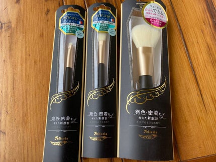 チークブラシ(先丸)/フェリセラ/メイクブラシを使ったクチコミ(3枚目)