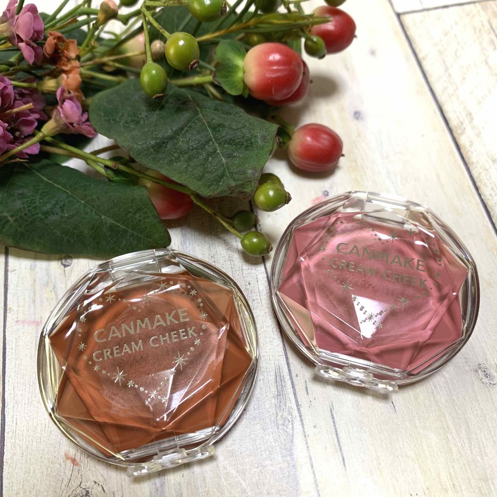 クリームチーク/キャンメイク/ジェル・クリームチークを使ったクチコミ(1枚目)