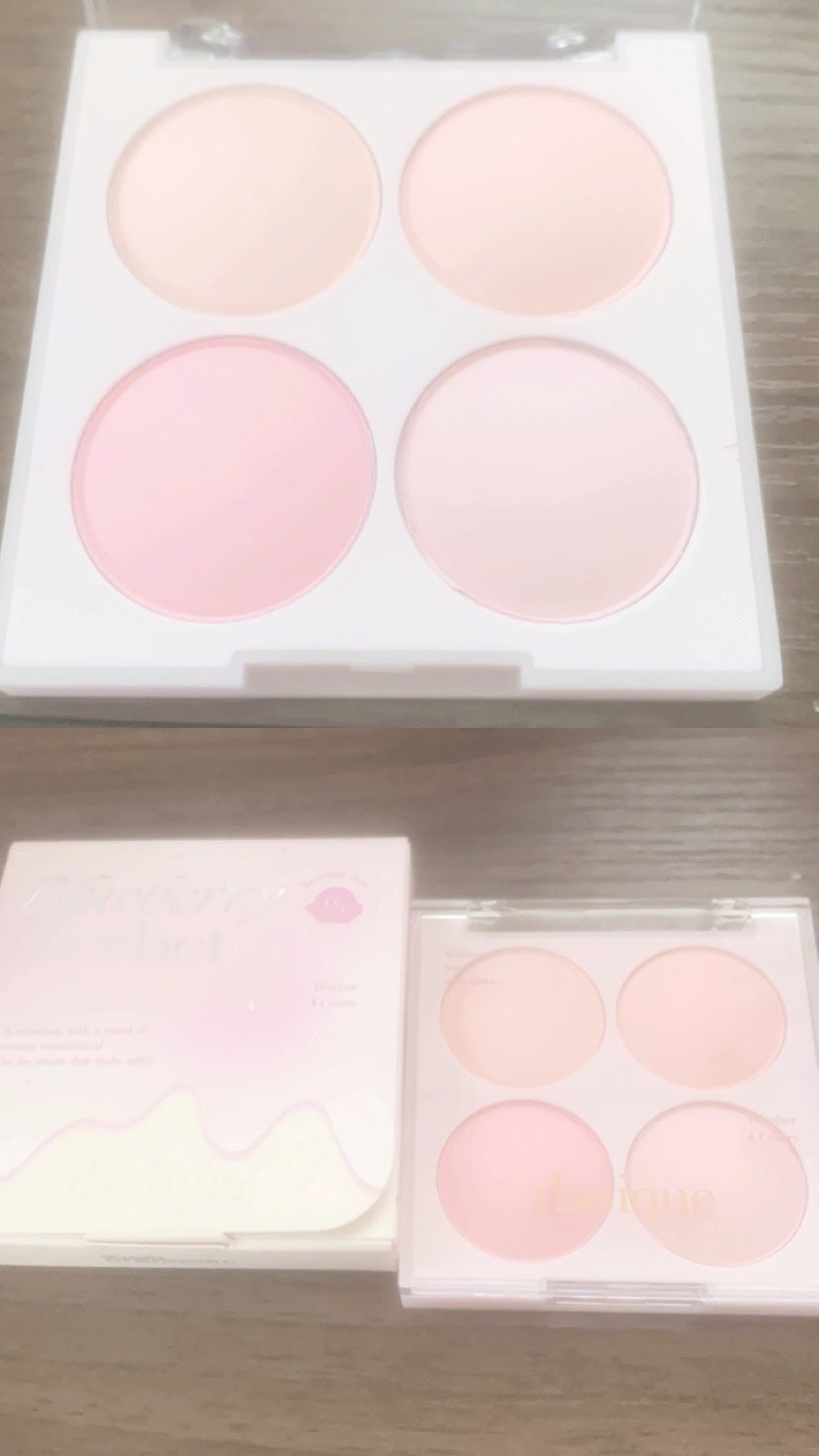 ブレンディングムードチーク/dasique/パウダーチークを使ったクチコミ(1枚目)