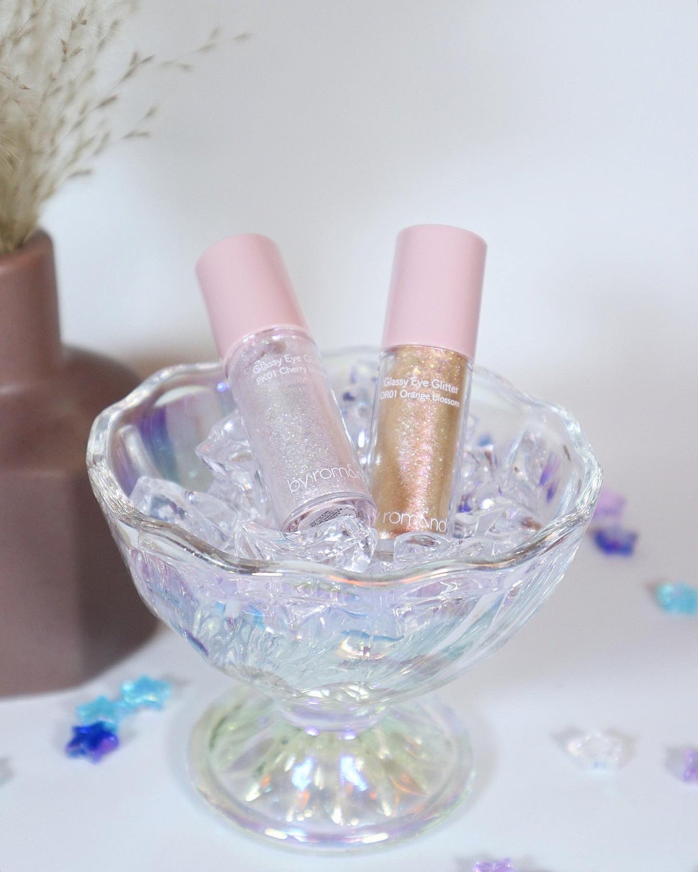 アンドバイロムアンド グラッシーアイグリッター/&nd by rom&nd/グリッターを使ったクチコミ(1枚目)