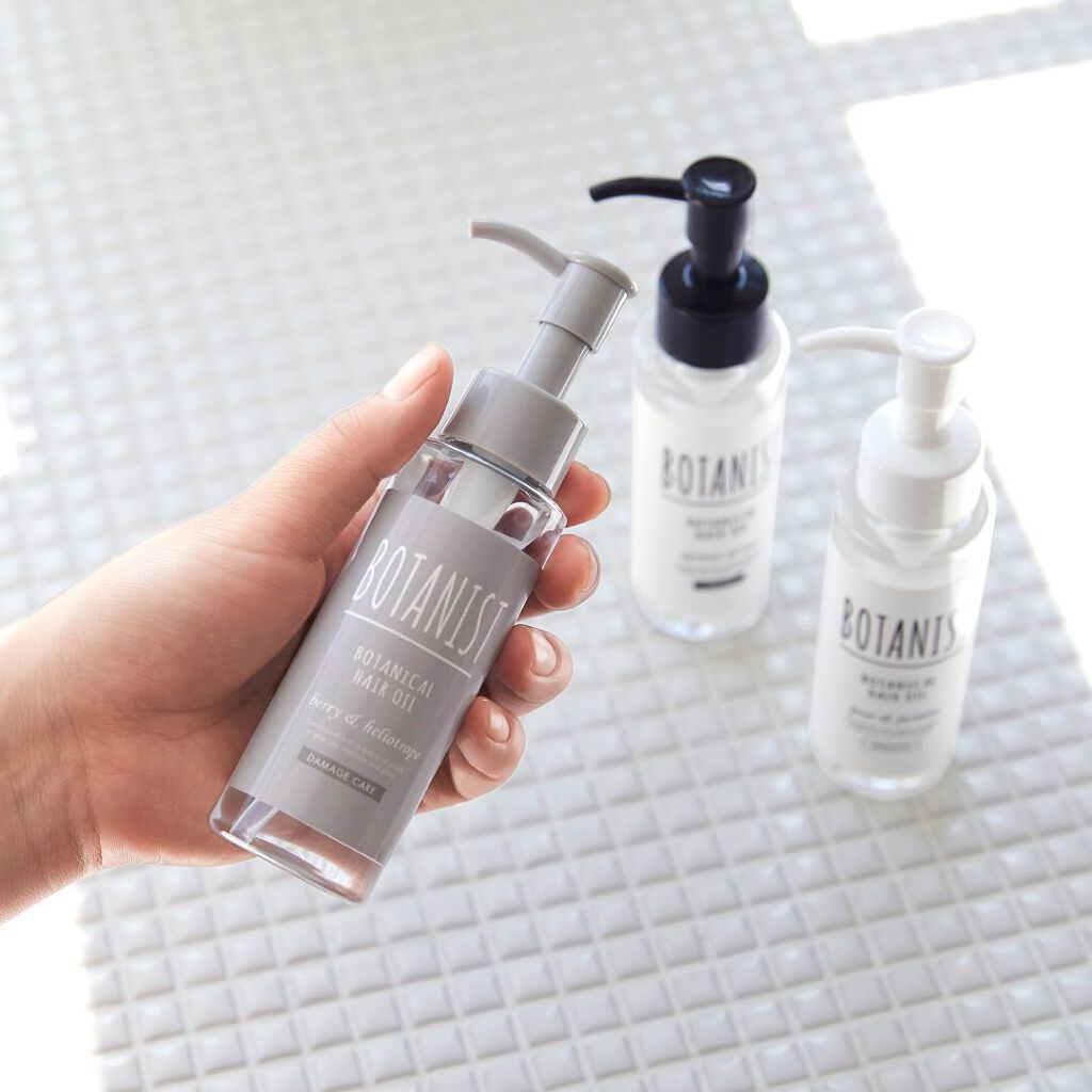 ボタニカルヘアオイル（モイスト）/BOTANIST/ヘアオイルを使ったクチコミ（1枚目）