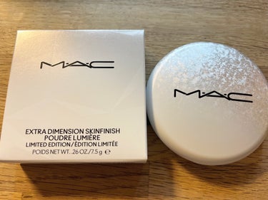 M・A・C エクストラ ディメンション スキンフィニッシュのクチコミ「【使った商品】エクストラディメンションスキンフィニッシュ
【色味】グリームスケイプ

MACの.....」（1枚目）