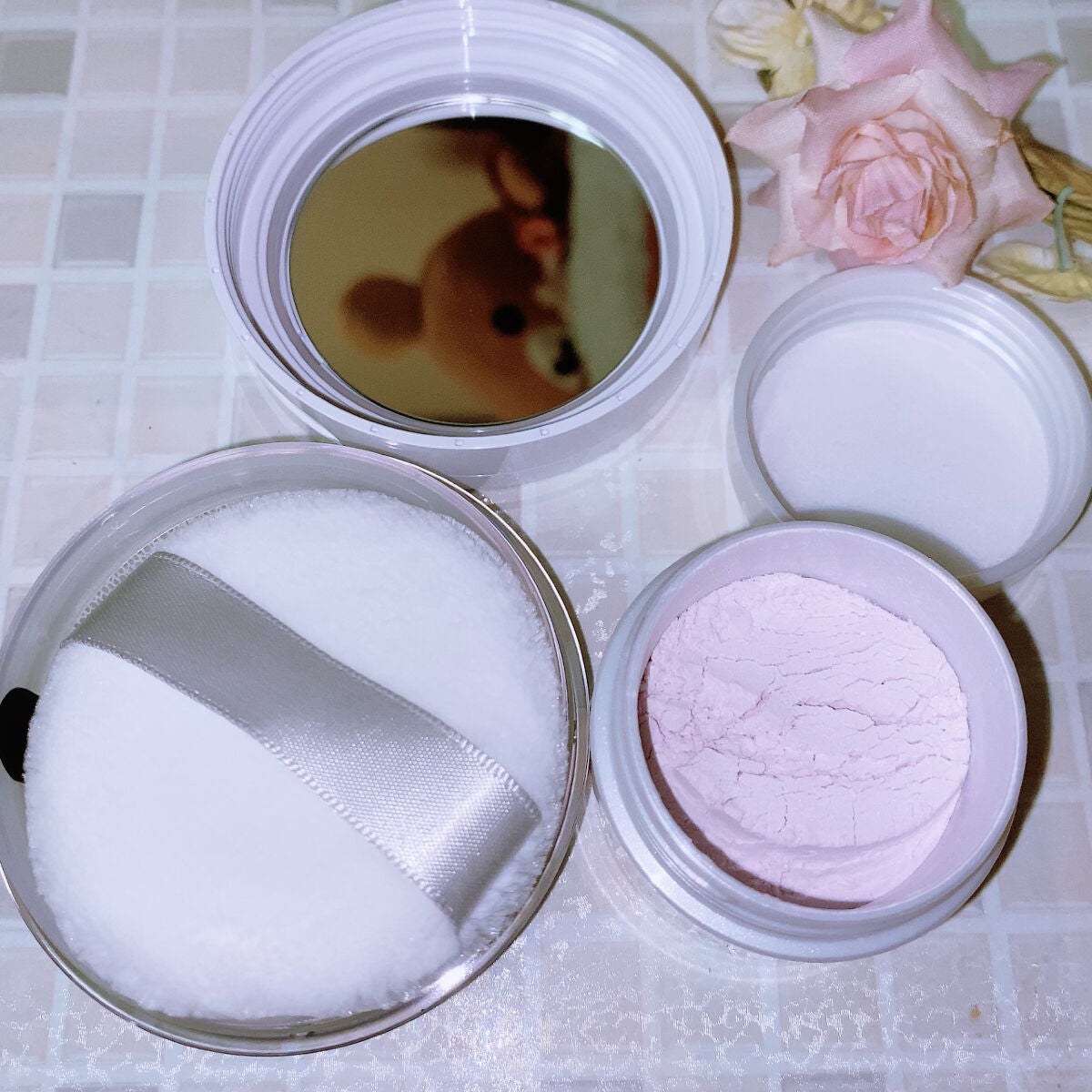 ポアレスフィクサー/プリマヴィスタ/ルースパウダーを使ったクチコミ(2枚目)