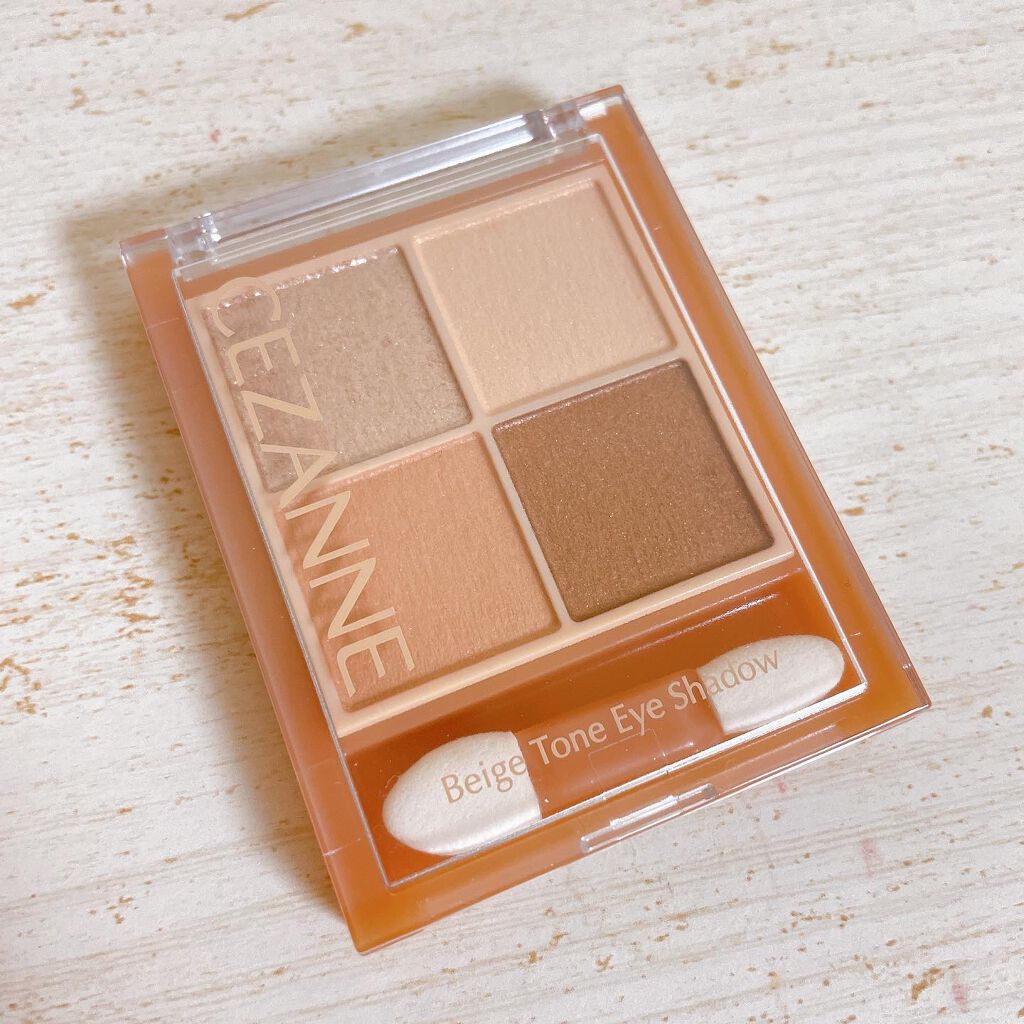 ベージュトーンアイシャドウ/CEZANNE/アイシャドウパレットを使ったクチコミ(2枚目)