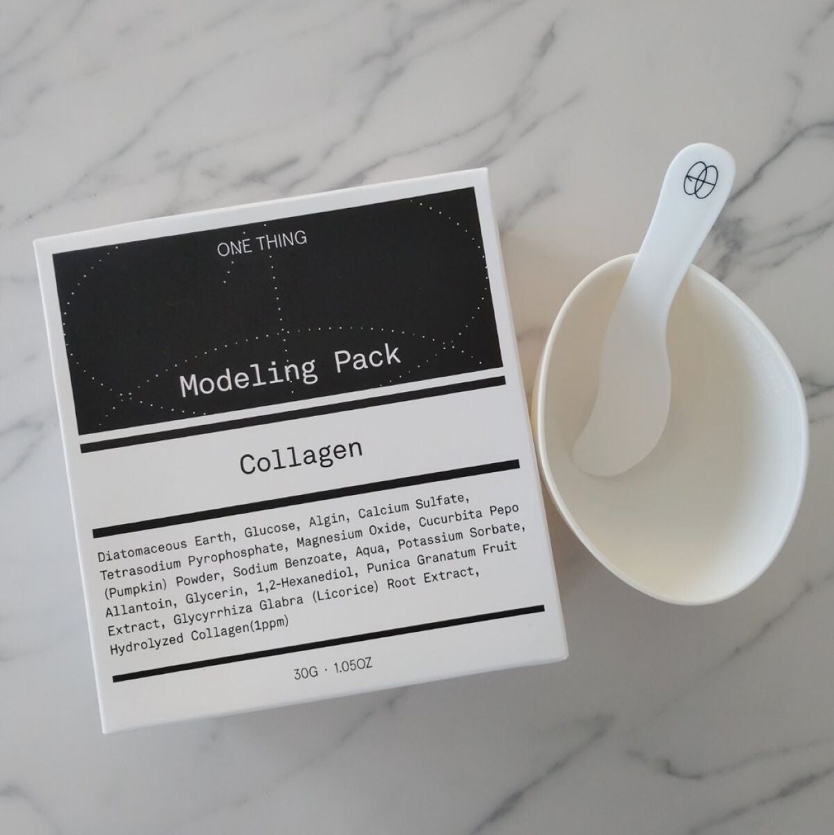 モデリングパック コラーゲン/ONE THING/シートマスク・パックを使ったクチコミ(1枚目)