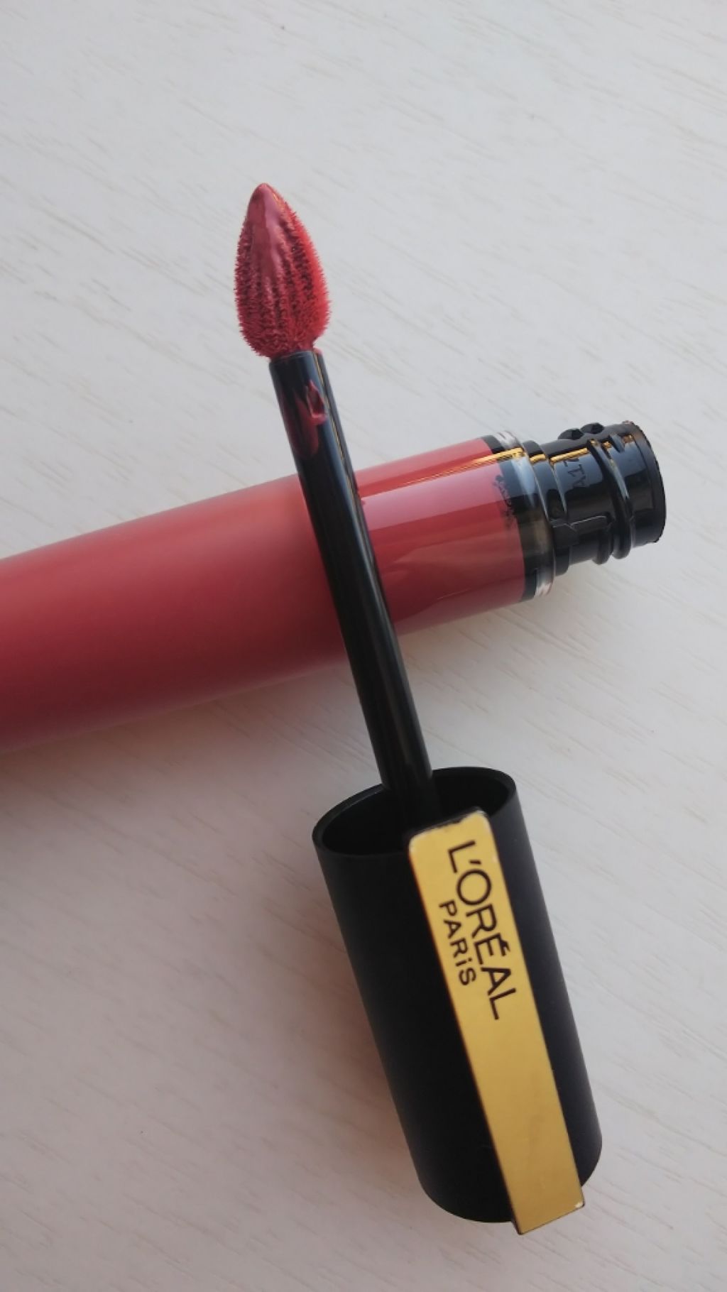 ルージュシグネチャー /ロレアル パリ/リップグロスを使ったクチコミ（2枚目）