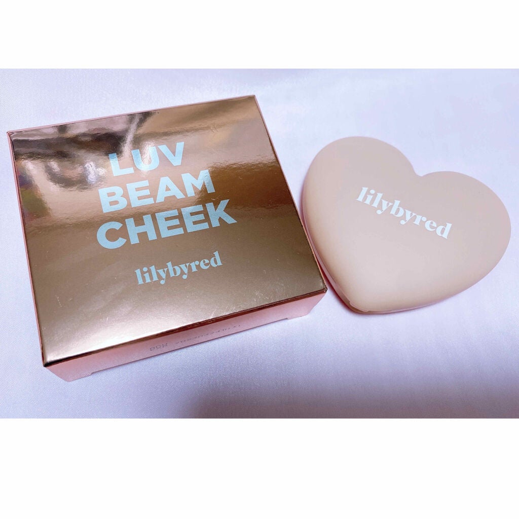 Luv Beam Cheek/lilybyred/パウダーチークを使ったクチコミ(1枚目)
