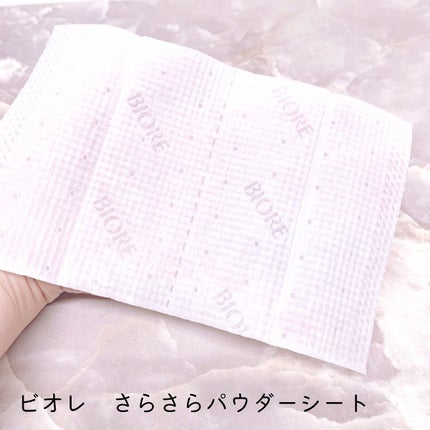 さらさらパウダーシート 薬用デオドラント/ビオレ/ボディシートを使ったクチコミ(4枚目)