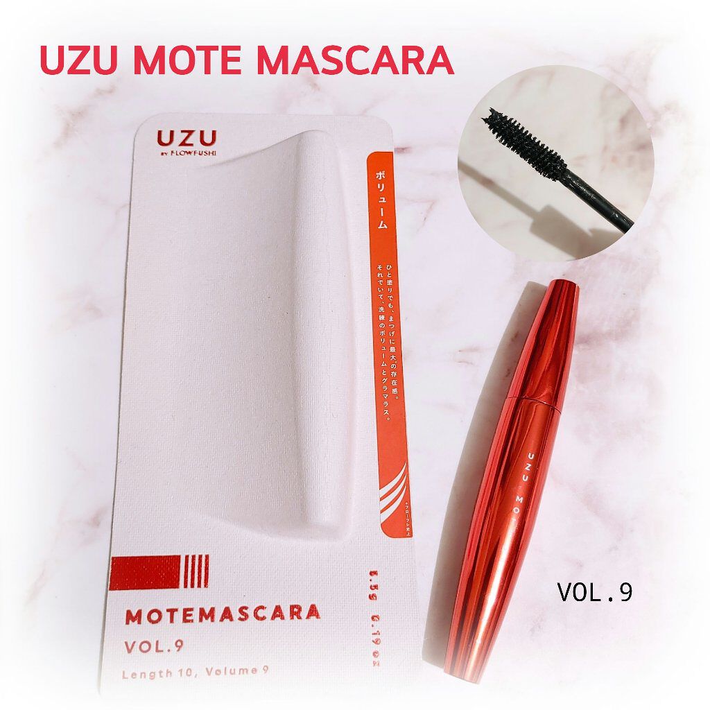 MOTE MASCARA™ (モテマスカラ)/UZU BY FLOWFUSHI/マスカラを使ったクチコミ（1枚目）