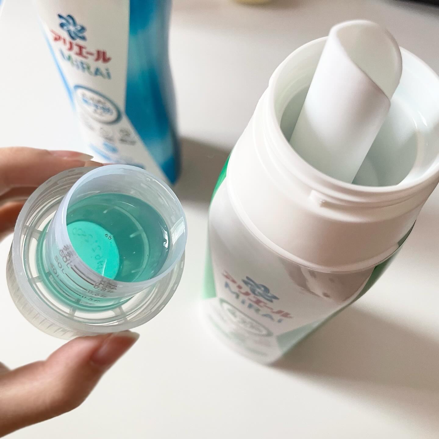 アリエールMiRAi 洗浄プラス/アリエール/洗濯洗剤を使ったクチコミ（2枚目）