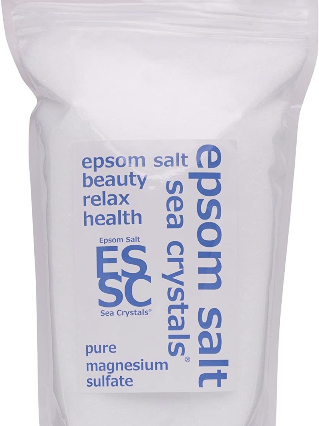 シークリスタルス エプソムソルト オリジナル/sea crystals/無機塩系入浴剤を使ったクチコミ（1枚目）