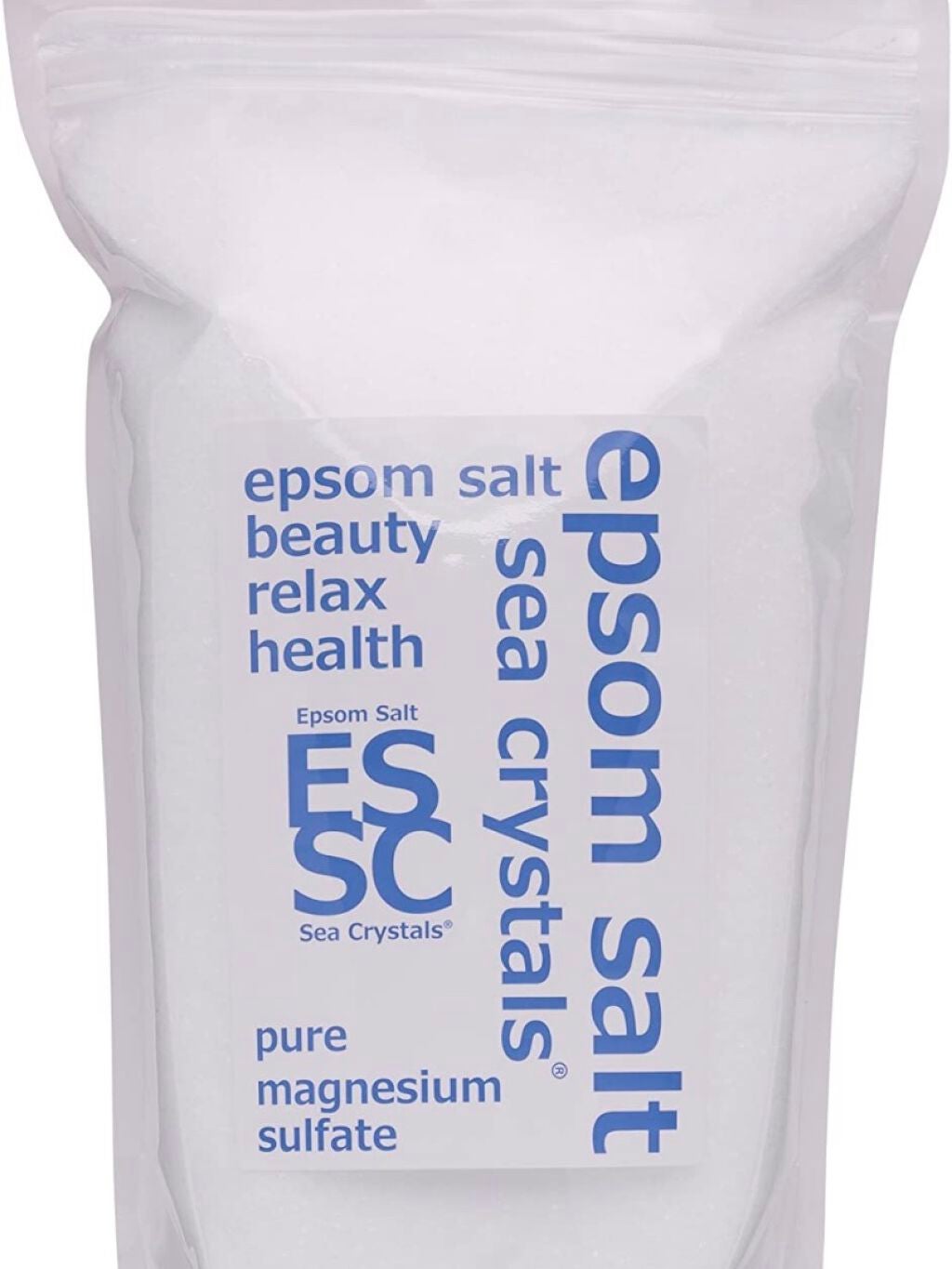 シークリスタルス エプソムソルト オリジナル/sea crystals/無機塩系入浴剤を使ったクチコミ(1枚目)