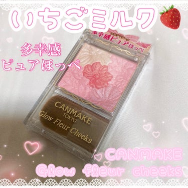 「キャンメイク」さまから商品提供をいただきました。


˚*.꒰  いちごミルク🍓 多幸感ピュアほっぺ  ꒱.*˚



ブランド▷▶︎キャンメイク
商品名▷▶︎グロウフルールチークス
　　　　　17　