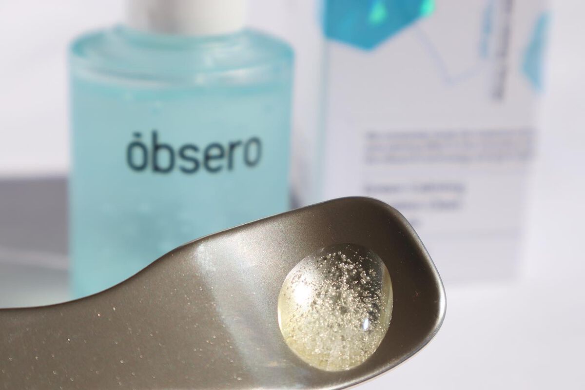 グリーンカーミングブルーレーションクリーンアンプル/obsero/美容液を使ったクチコミ(2枚目)