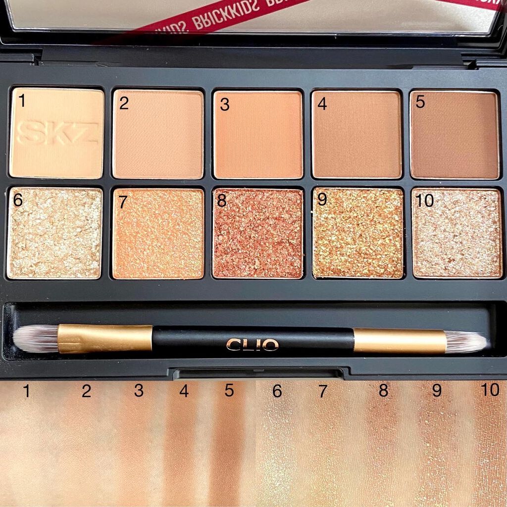 プロ アイ パレット/CLIO/アイシャドウパレットを使ったクチコミ（3枚目）