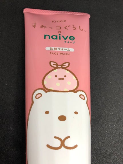 洗顔フォーム(桃の葉エキス配合)/ナイーブ/洗顔フォームを使ったクチコミ(1枚目)