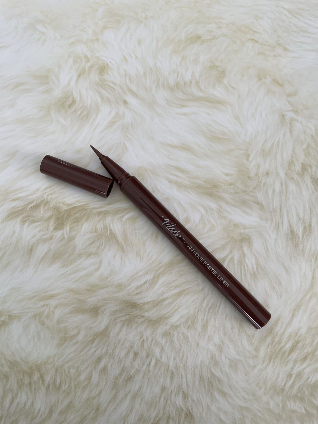Visée アンティークパステル ライナーのクチコミ「Viséeリシェ アンティークパステル ライナーBR381アンティークココア

手にこのアイラ.....」（2枚目）