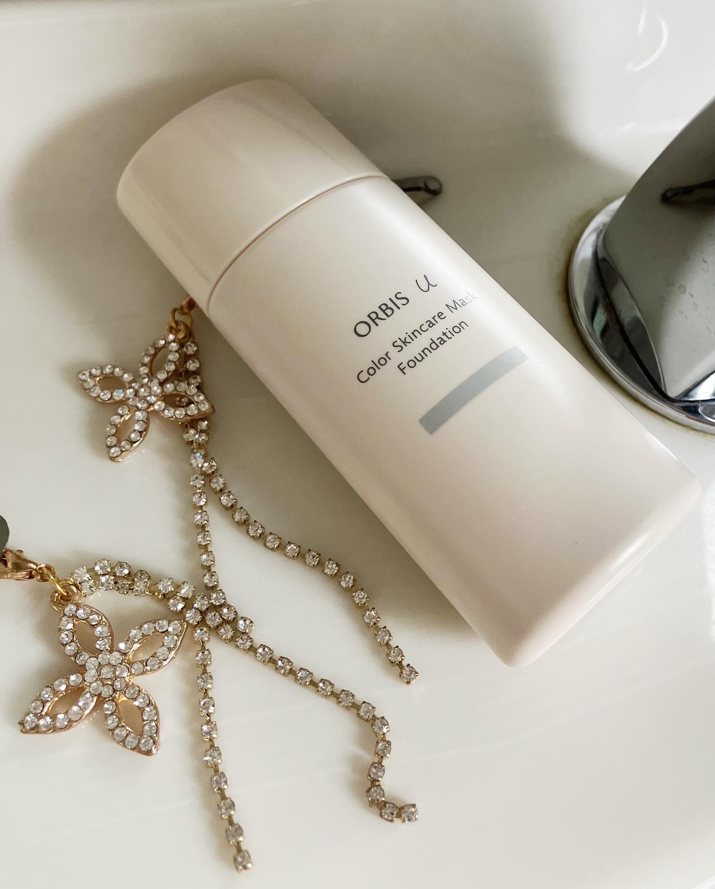 オルビスユー カラースキンケアマスク ファンデーション/オルビス/リキッドファンデーションを使ったクチコミ（1枚目）