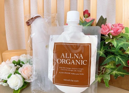 ALLNA ORGANIC 泥洗顔のクチコミ「#PR 
この商品は企業様より提供を受けて投稿しています。
ALLNAORGANIC🌸
泥.....」(1枚目)