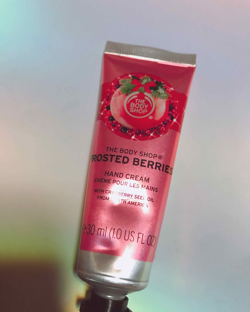 ハンドクリーム フロステッドベリーズ/THE BODY SHOP/ハンドクリームを使ったクチコミ(1枚目)