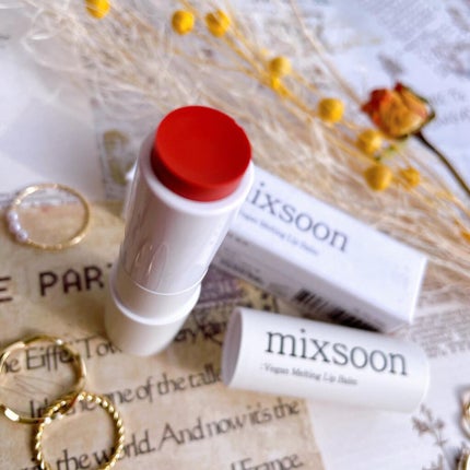 ヴィーガン メルティング リップバーム/mixsoon/リップバームを使ったクチコミ(6枚目)