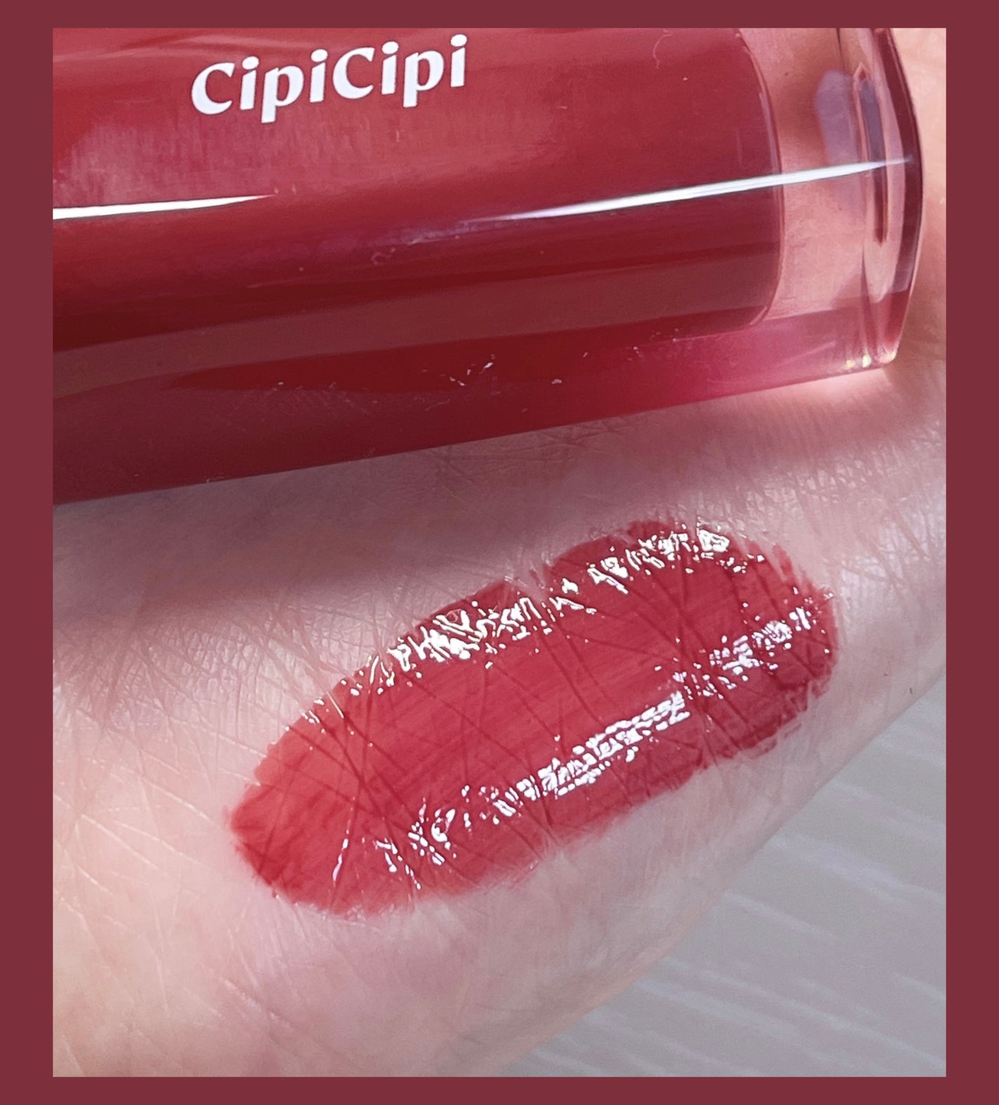 デューイフィルムティント/CipiCipi/リップティントを使ったクチコミ(3枚目)