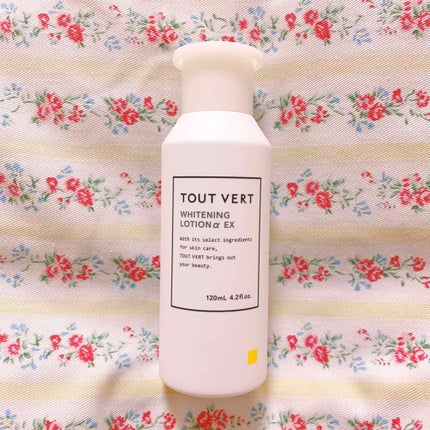 薬用ホワイトニングローションα EX/TOUT VERT/化粧水を使ったクチコミ(1枚目)