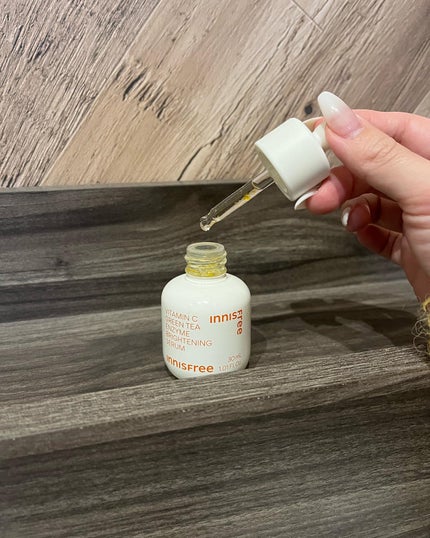 ビタC グリーンティーエンザイム ブライト セラム/innisfree/美容液を使ったクチコミ(1枚目)