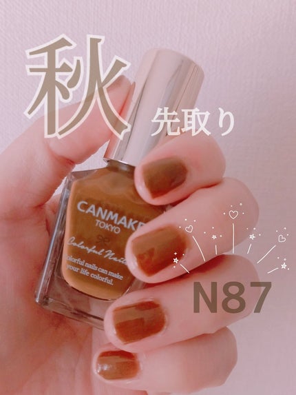 カラフルネイルズ N87 エインシェントピラミッド/キャンメイク/マニキュアの画像