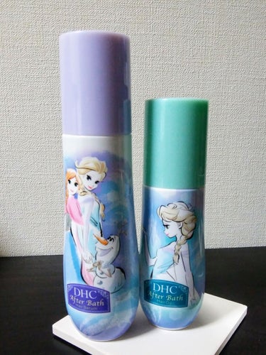 アフターバス ヘアオイル＆セラムセット［アナと雪の女王］/DHC/ヘアオイルを使ったクチコミ（1枚目）