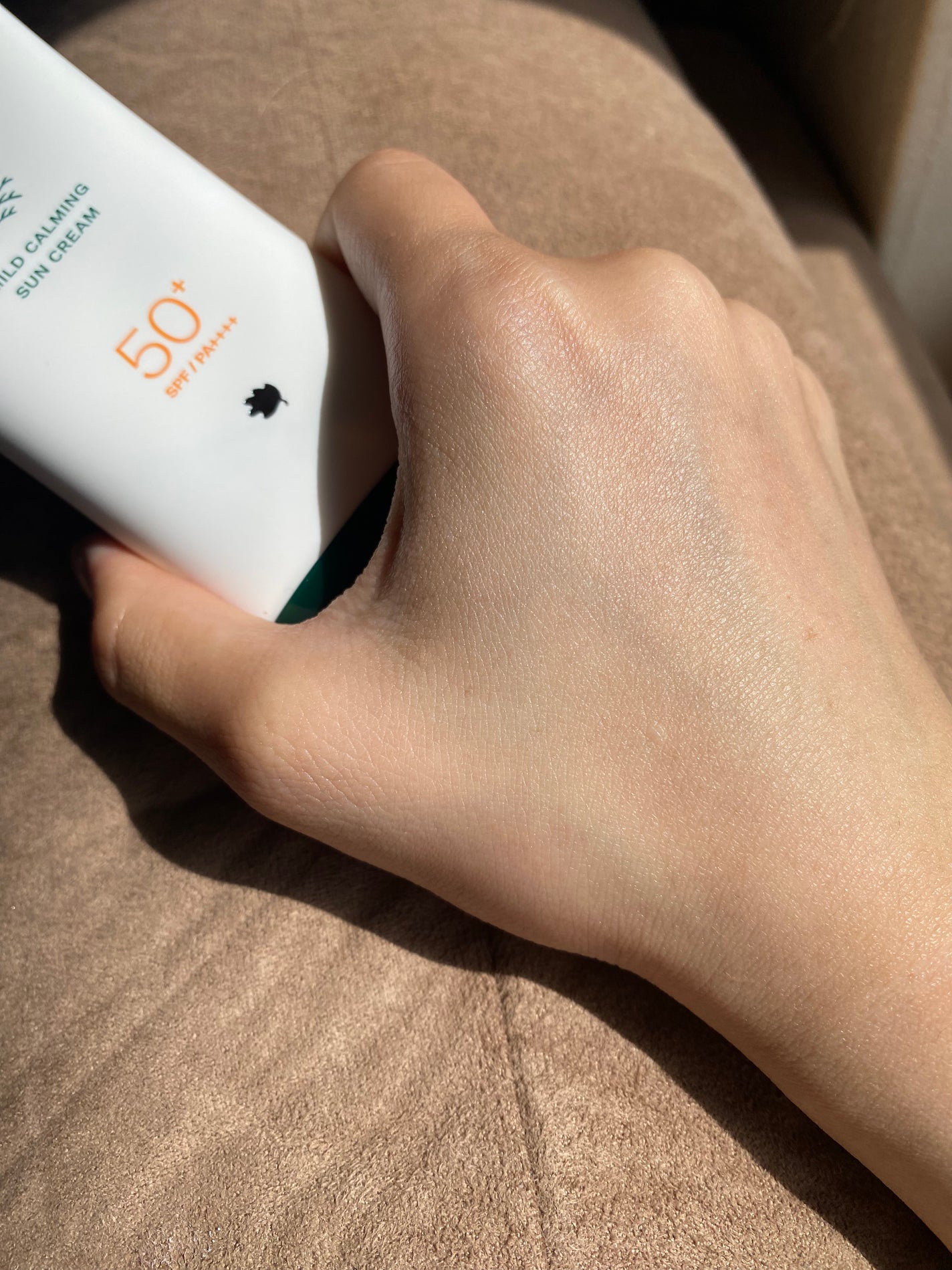 フォレスト マイルドカーミングサンクリーム/FoRest by Greenfinger/日焼け止めクリームを使ったクチコミ(4枚目)