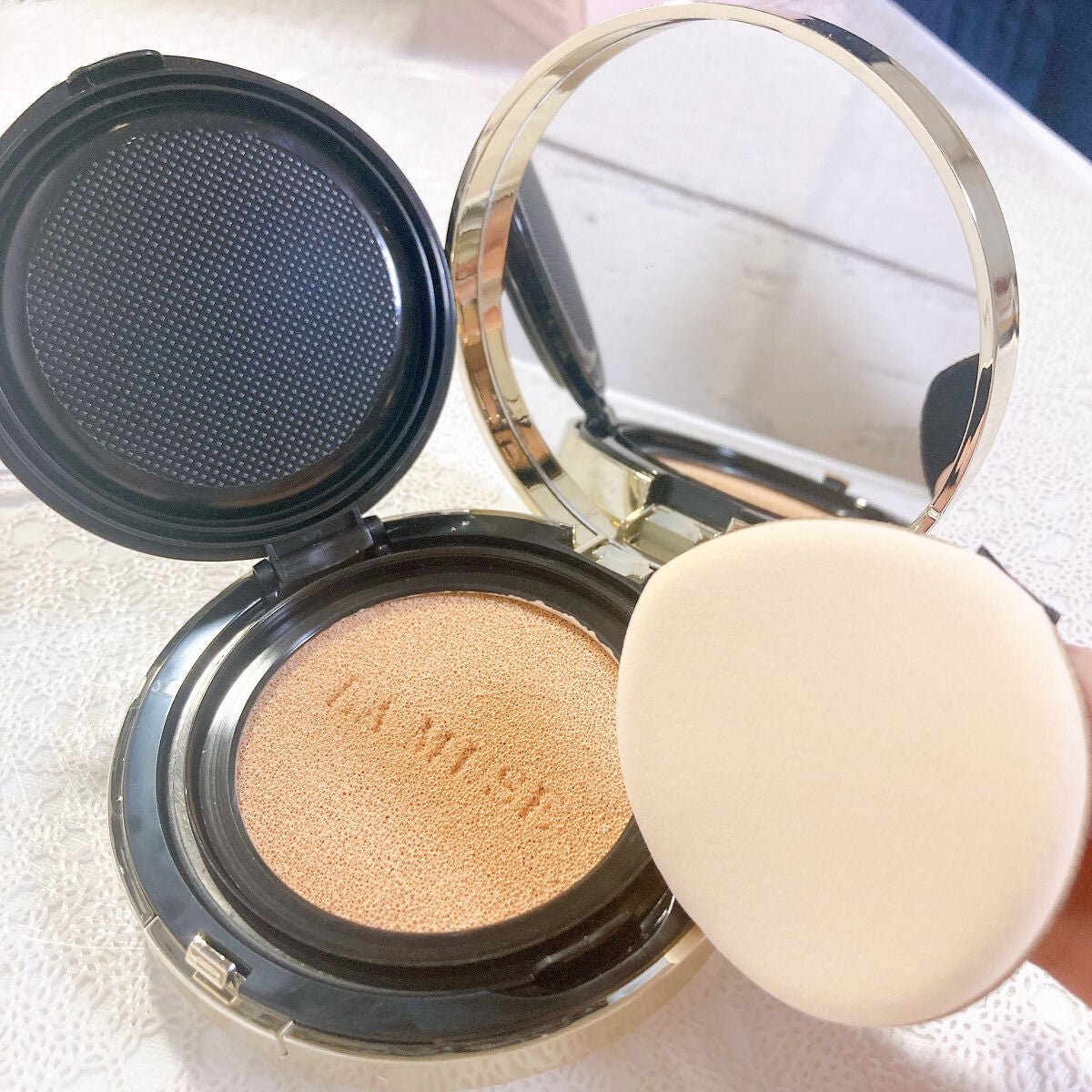 CORRECT CARE COMPLETE CC CUSHION/ラミューズ/クッションファンデーションを使ったクチコミ(2枚目)