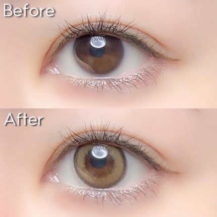 サンドシリーズ/LENSSIS/カラーコンタクトレンズを使ったクチコミ(7枚目)