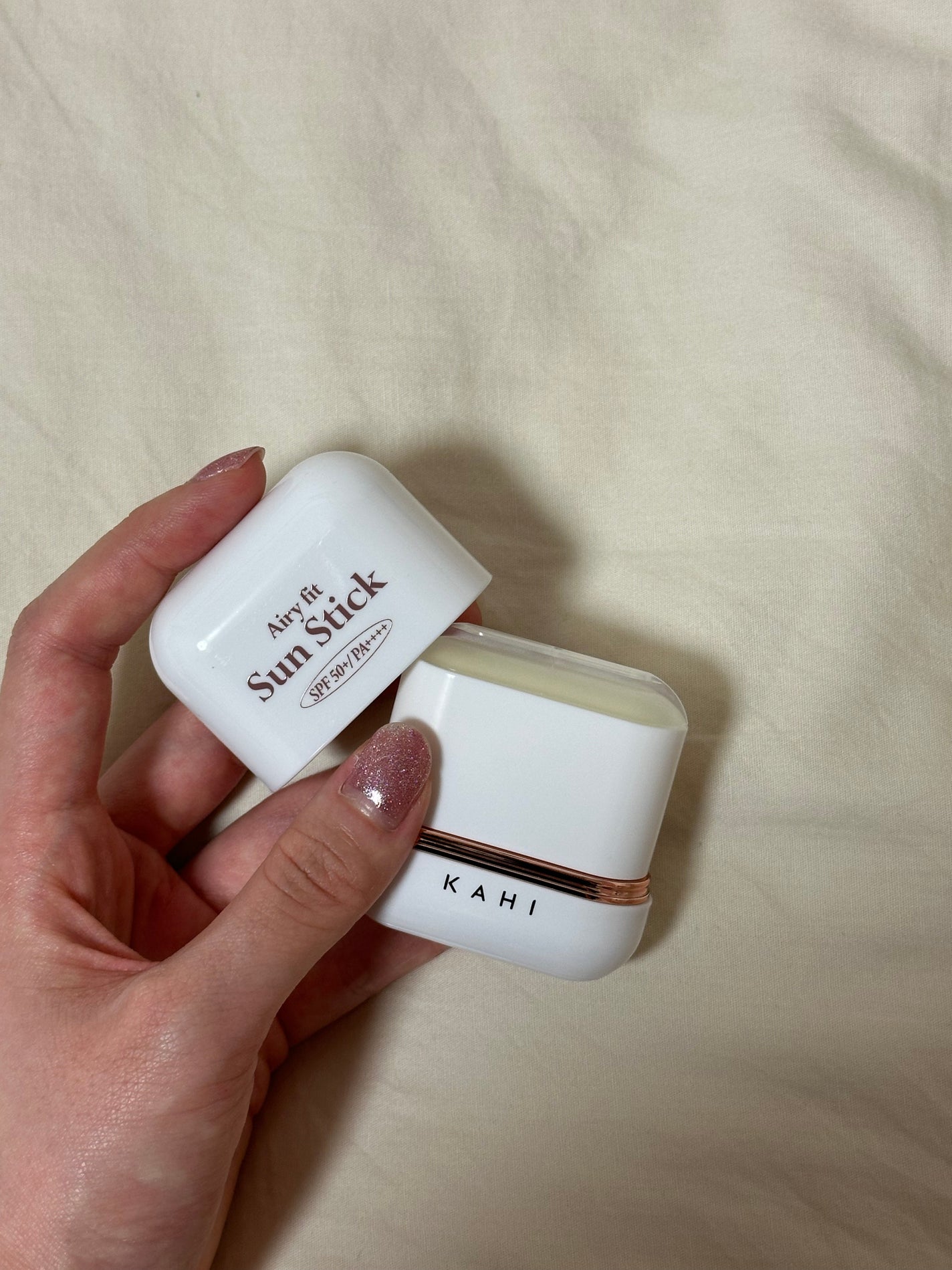 エアリーフィットサンスティック/KAHI/日焼け止めスティックを使ったクチコミ(1枚目)