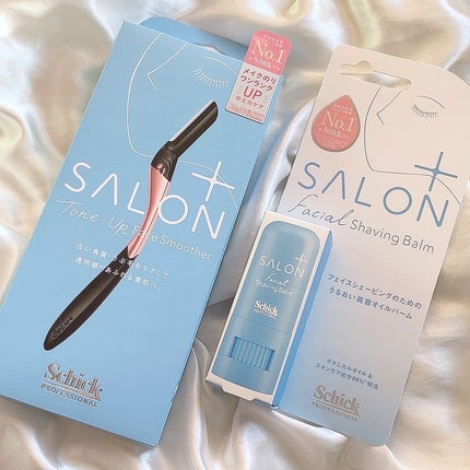 サロンプラス トーンアップ フェイススムーサー ホルダー(刃付き)/サロンプラス/シェーバーを使ったクチコミ(4枚目)