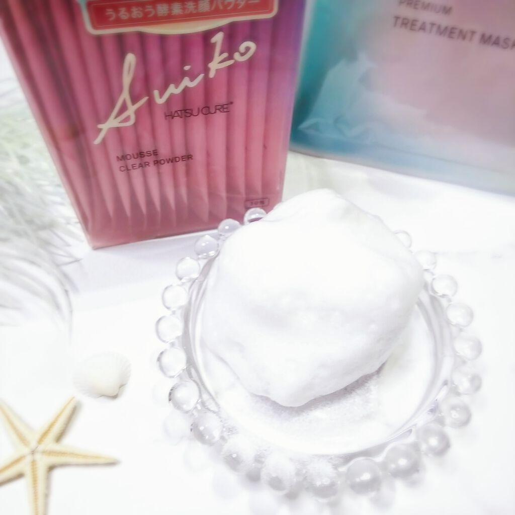 ムースクリアパウダー/SUIKO HATSUCURE/洗顔パウダーを使ったクチコミ(2枚目)