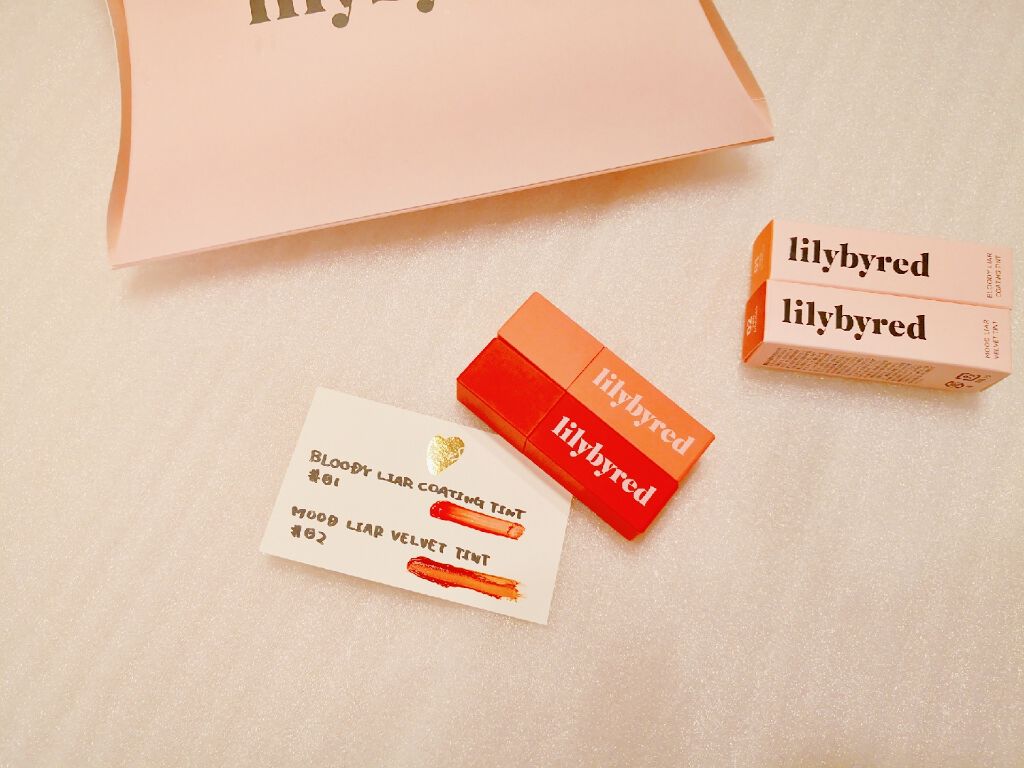 ムードライアー ベルベットティント/lilybyred/リップティントを使ったクチコミ（2枚目）