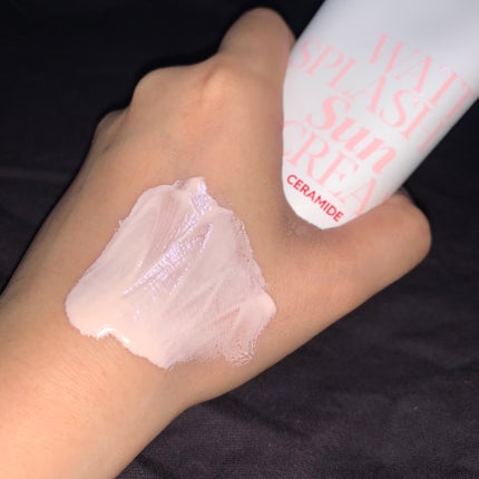 ウォータースプラッシュサンクリーム セラミド/espoir/日焼け止めクリームを使ったクチコミ(2枚目)