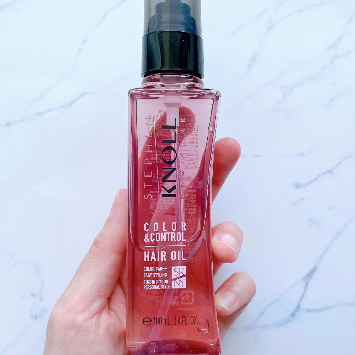 カラーコントロール ヘアオイル W/スティーブンノル ニューヨーク/ヘアオイルを使ったクチコミ(3枚目)