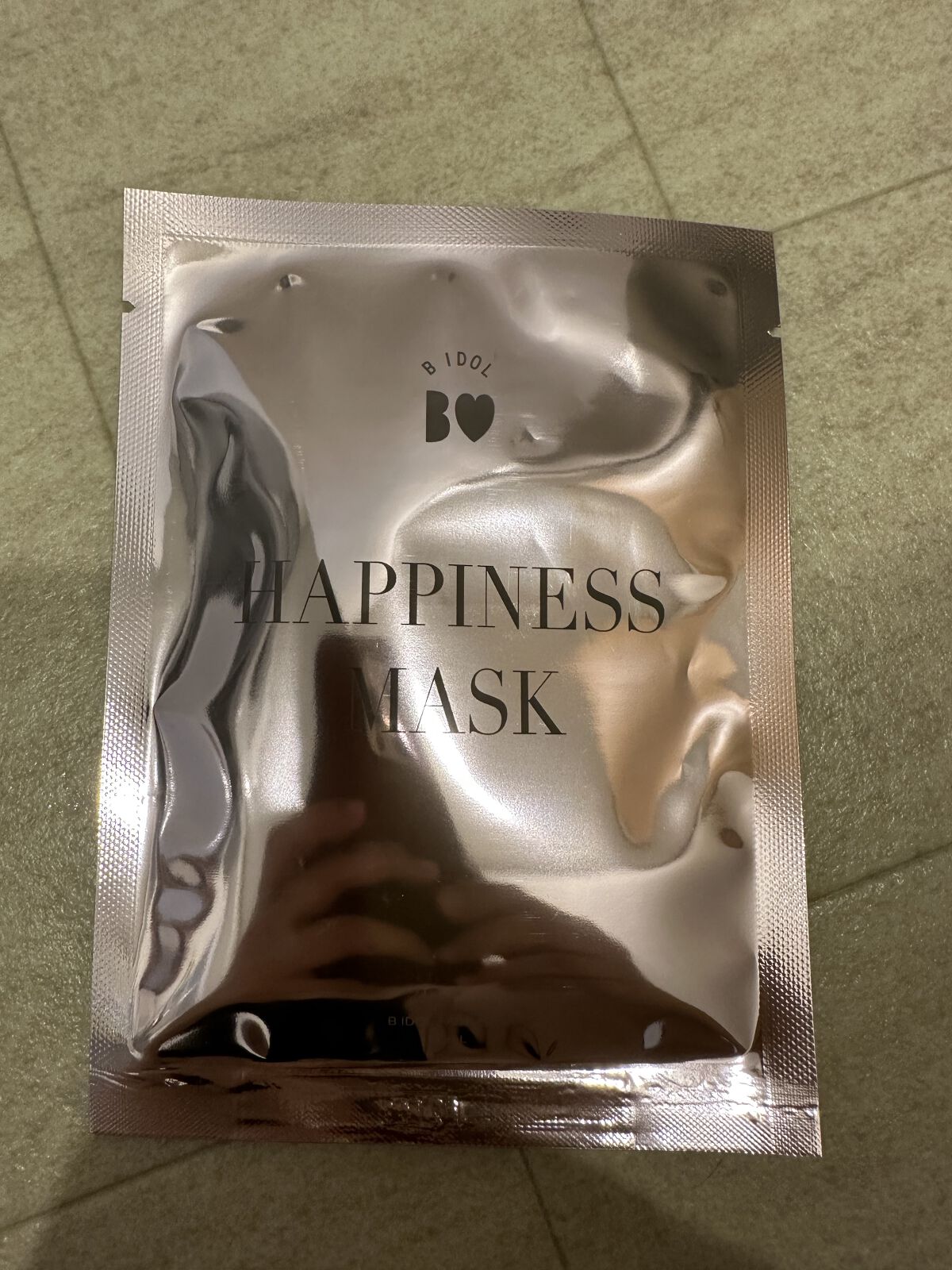 ルーティンマスク(ハピネスマスク)/b idol/シートマスク・パックを使ったクチコミ（1枚目）