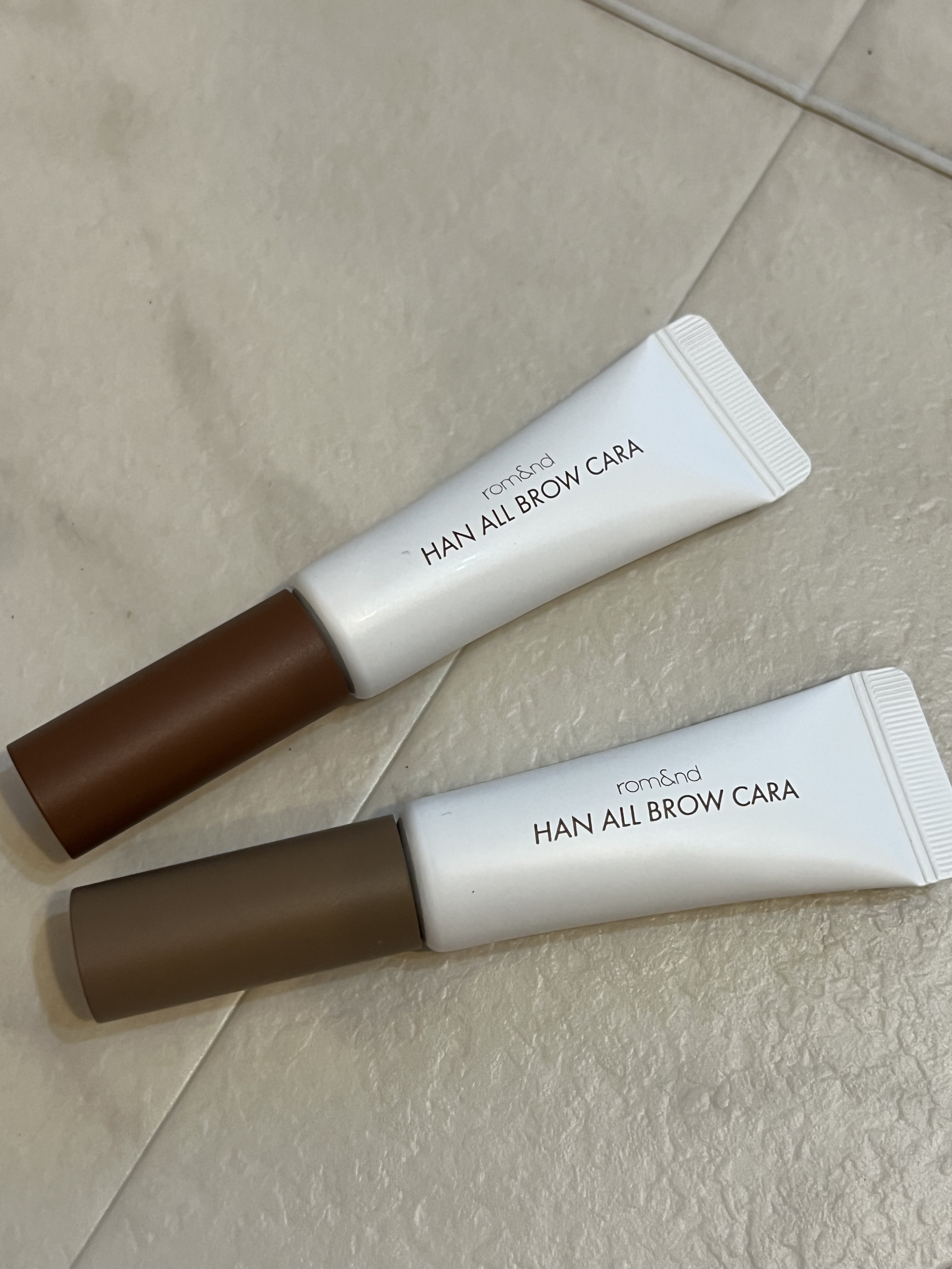 ハンオールブロウカラ/rom&nd/眉マスカラを使ったクチコミ（1枚目）