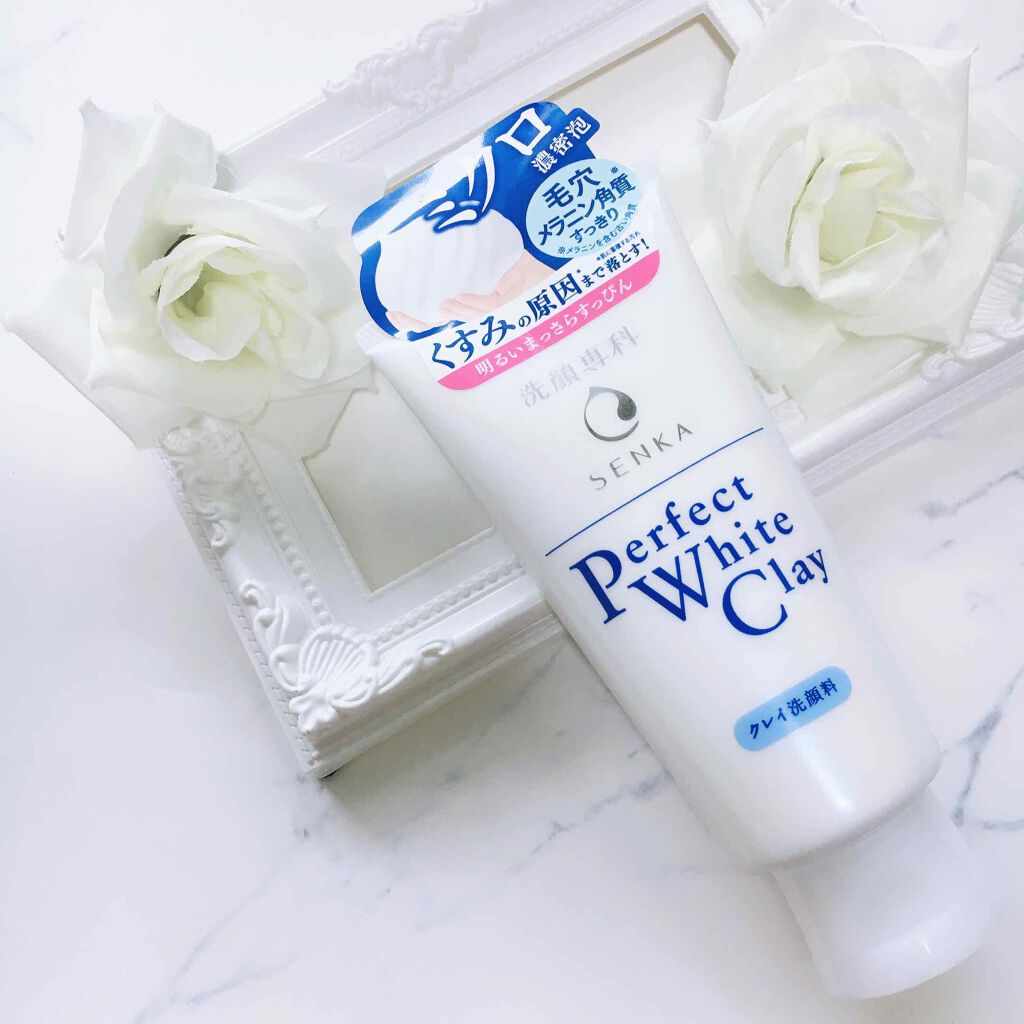 パーフェクトホワイトクレイ/SENKA(専科)/洗顔フォームを使ったクチコミ(1枚目)