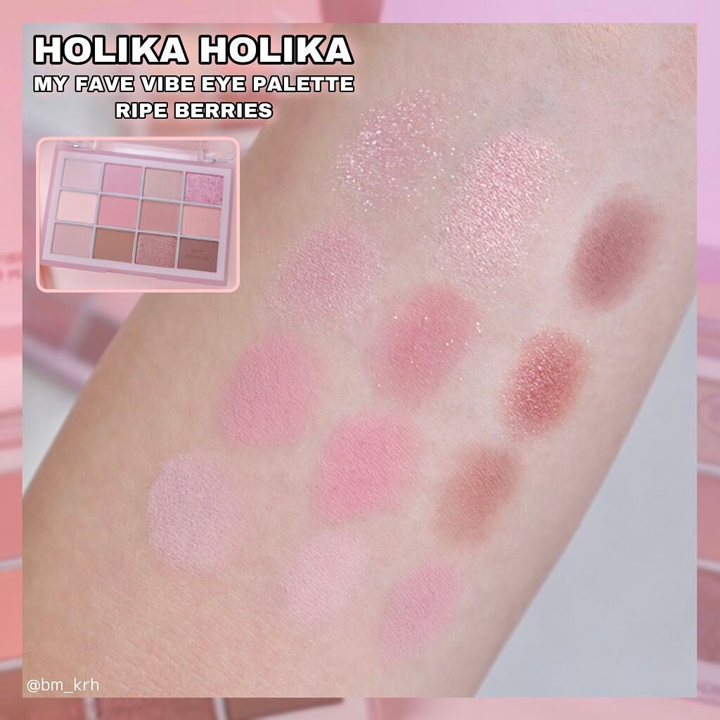 マイフェイブバイブアイパレット/HOLIKA HOLIKA/アイシャドウパレットを使ったクチコミ(5枚目)
