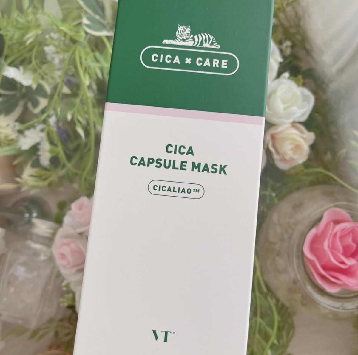 CICA カプセルマスク/VT/洗い流すパック・マスクを使ったクチコミ（1枚目）