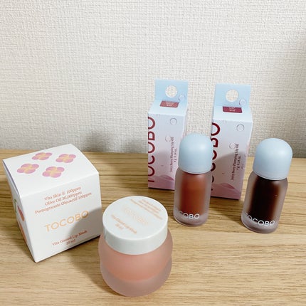 ビタグレーズドリップマスク/TOCOBO/リップマスクを使ったクチコミ(1枚目)