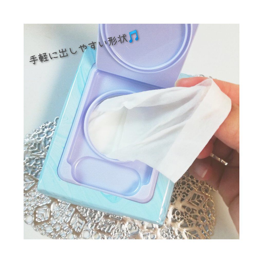 クリアふきとりシート/ビオレ/クレンジングシートを使ったクチコミ（2枚目）