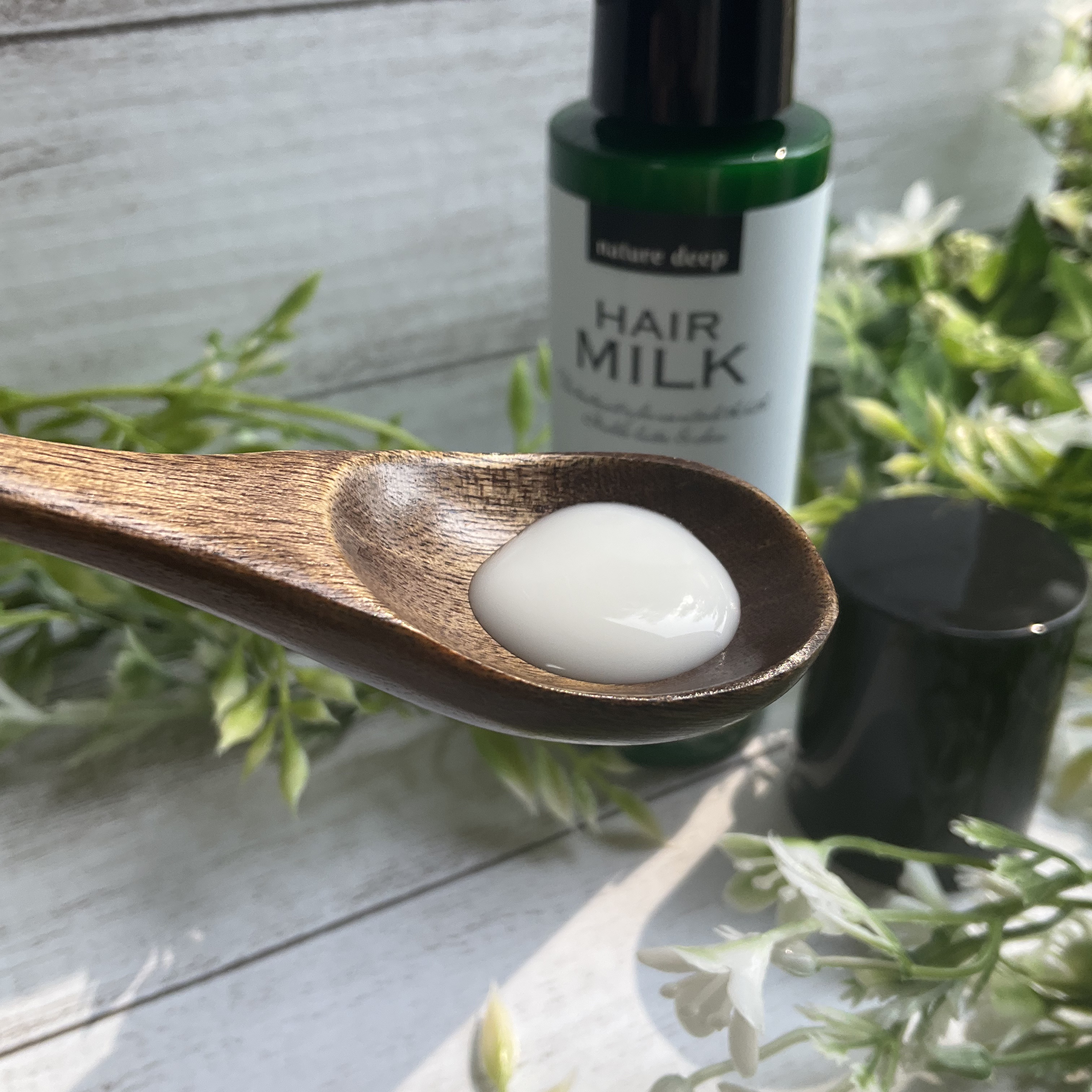 ツヤ髪ミルク/ネイチャーディープ /ヘアミルクを使ったクチコミ（3枚目）