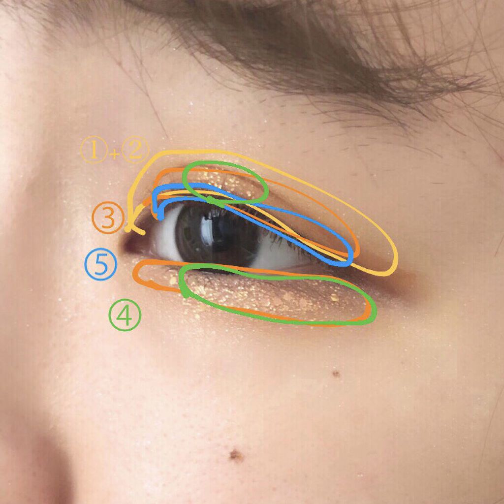 トーンアップアイシャドウ/CEZANNE/アイシャドウパレットを使ったクチコミ（3枚目）